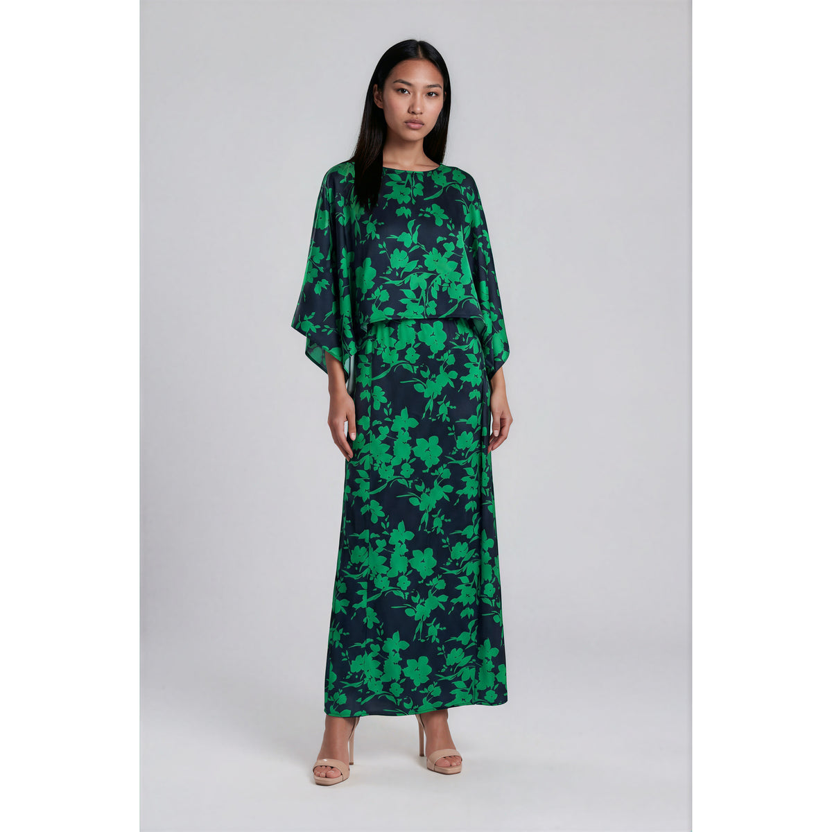 #color_Springtide Floral, Navy - Green Multi
