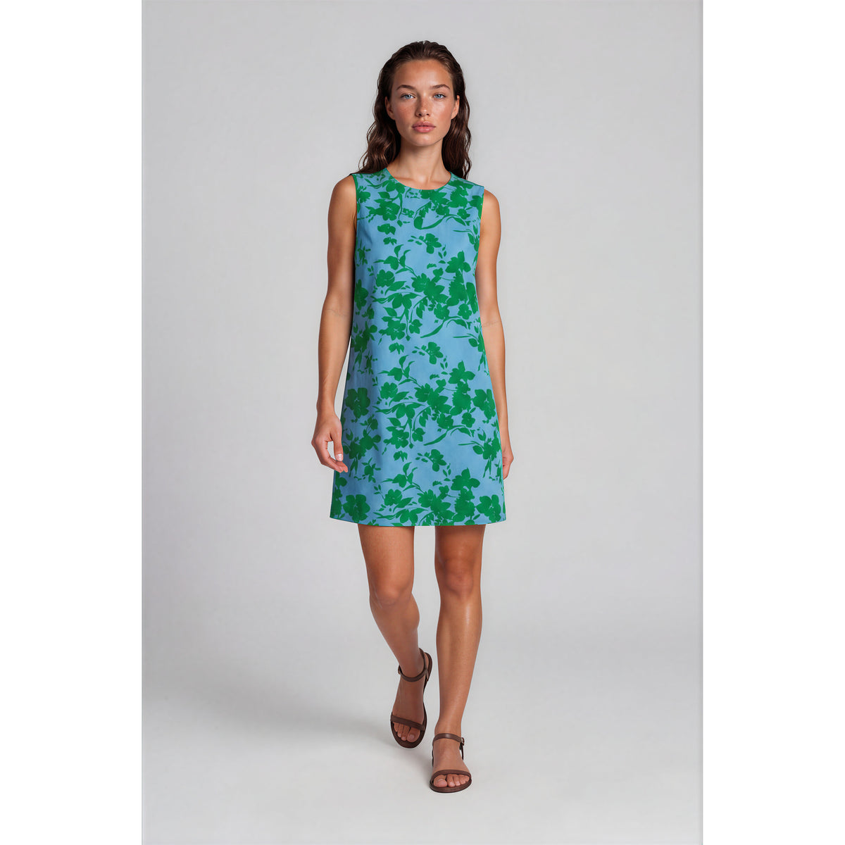 #color_Springtide Floral, Blue - Green Multi