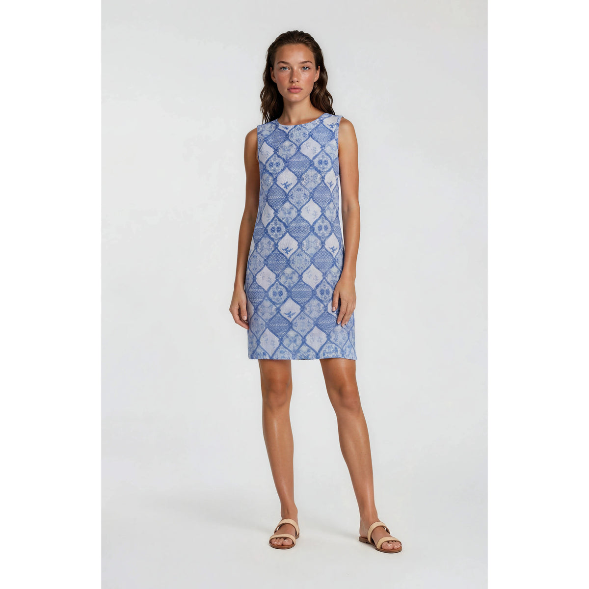 #color_Sankaty Floral, Blue - White Multi