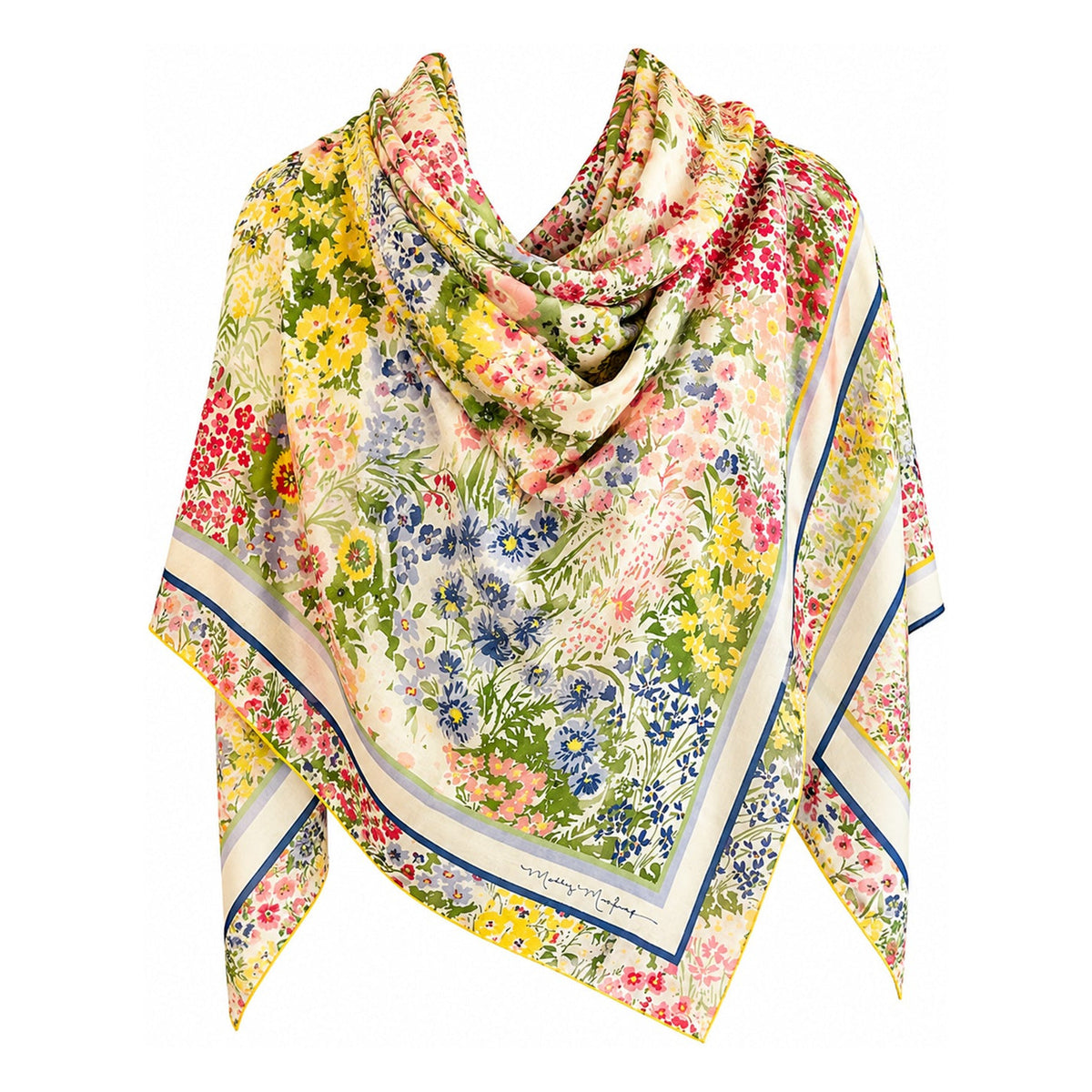 #color_Romilly Floral, White Multi