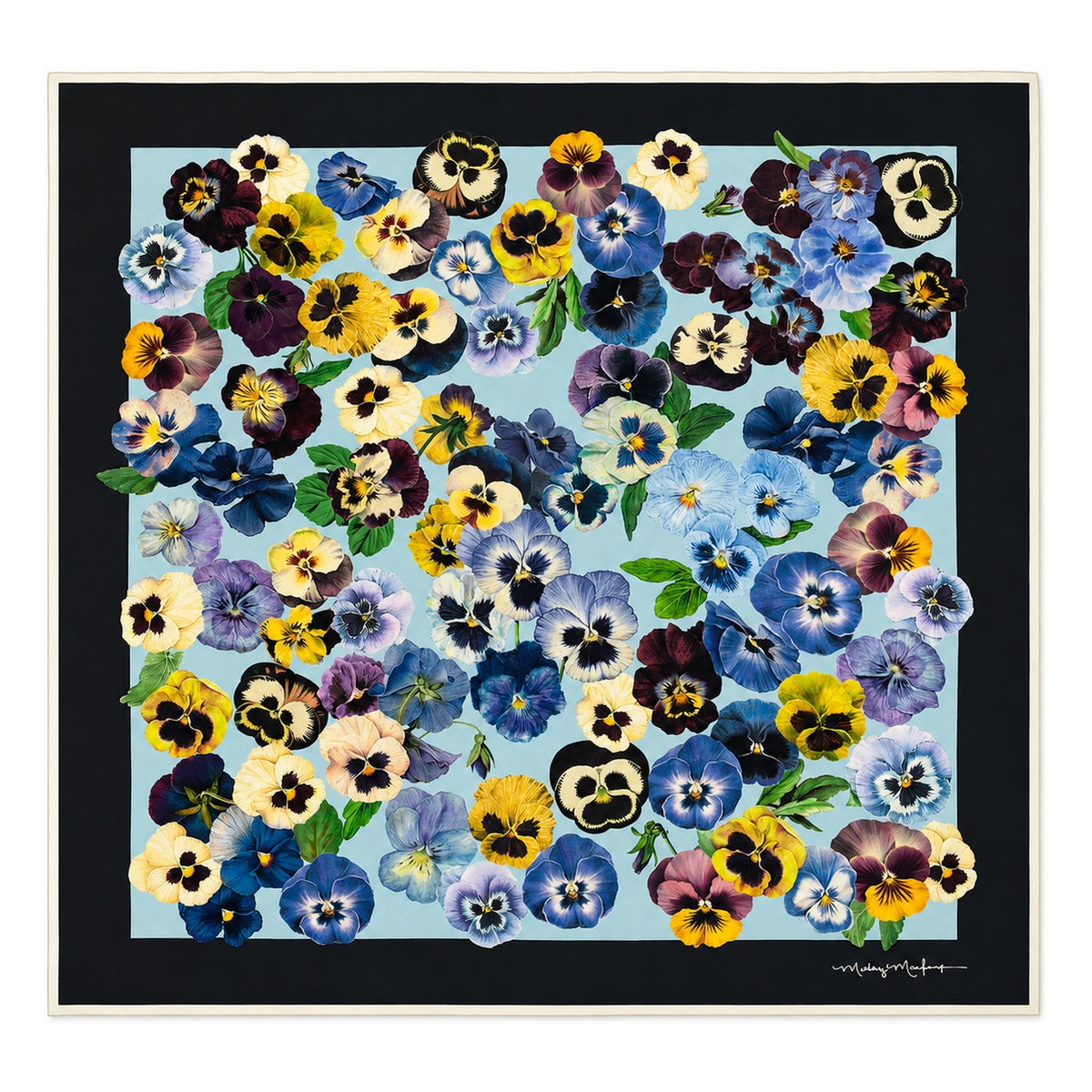 #color_Pansy Print, Bouquet Multi