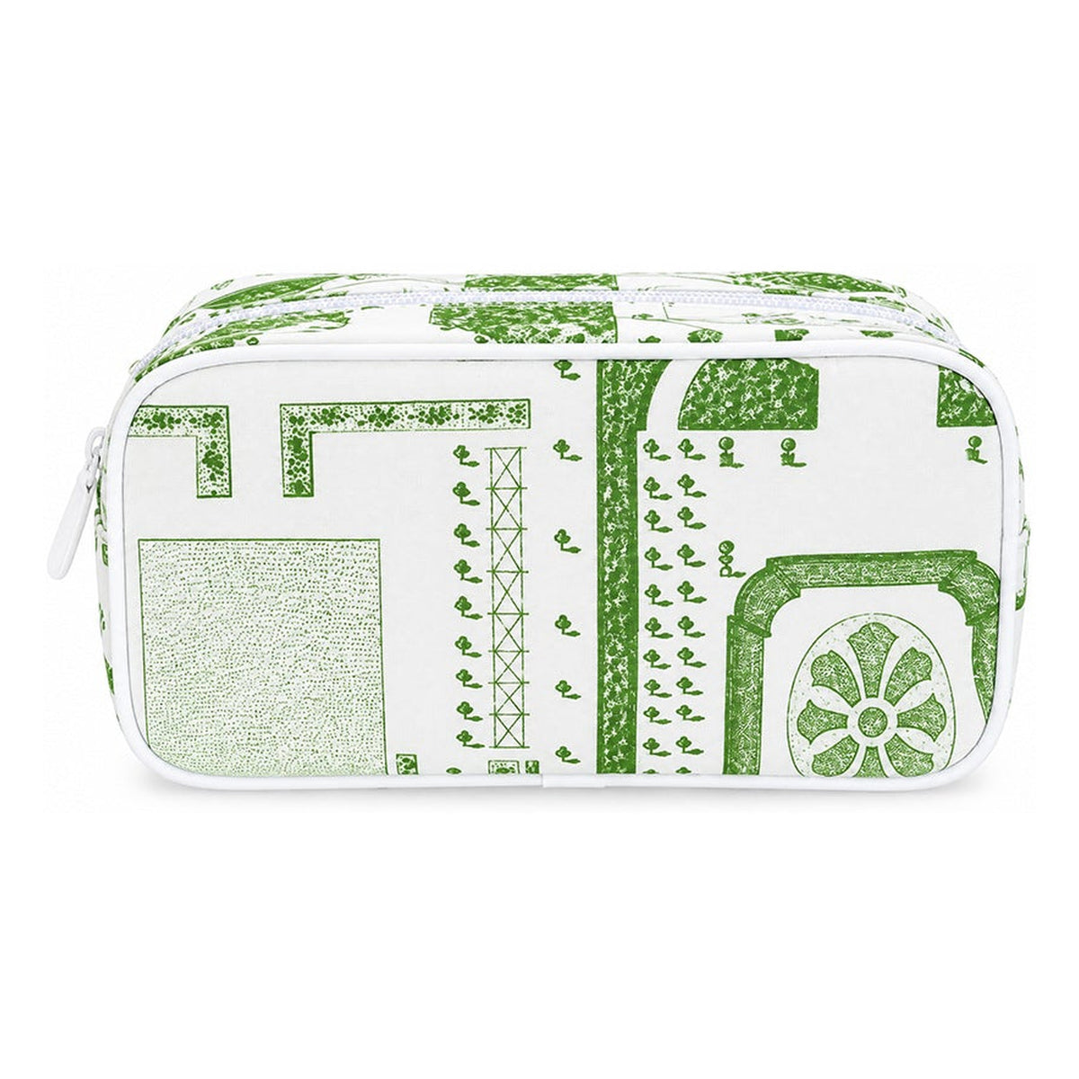 #color_Trianon Floral, Green - White Multi