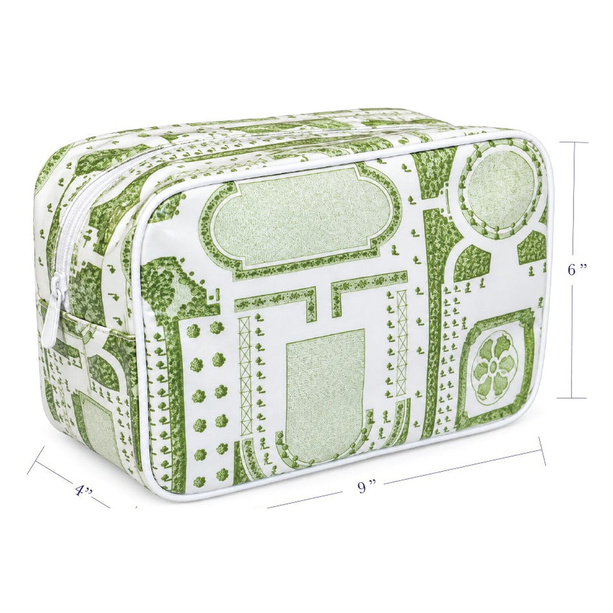 #color_Trianon Floral, Green - White Multi