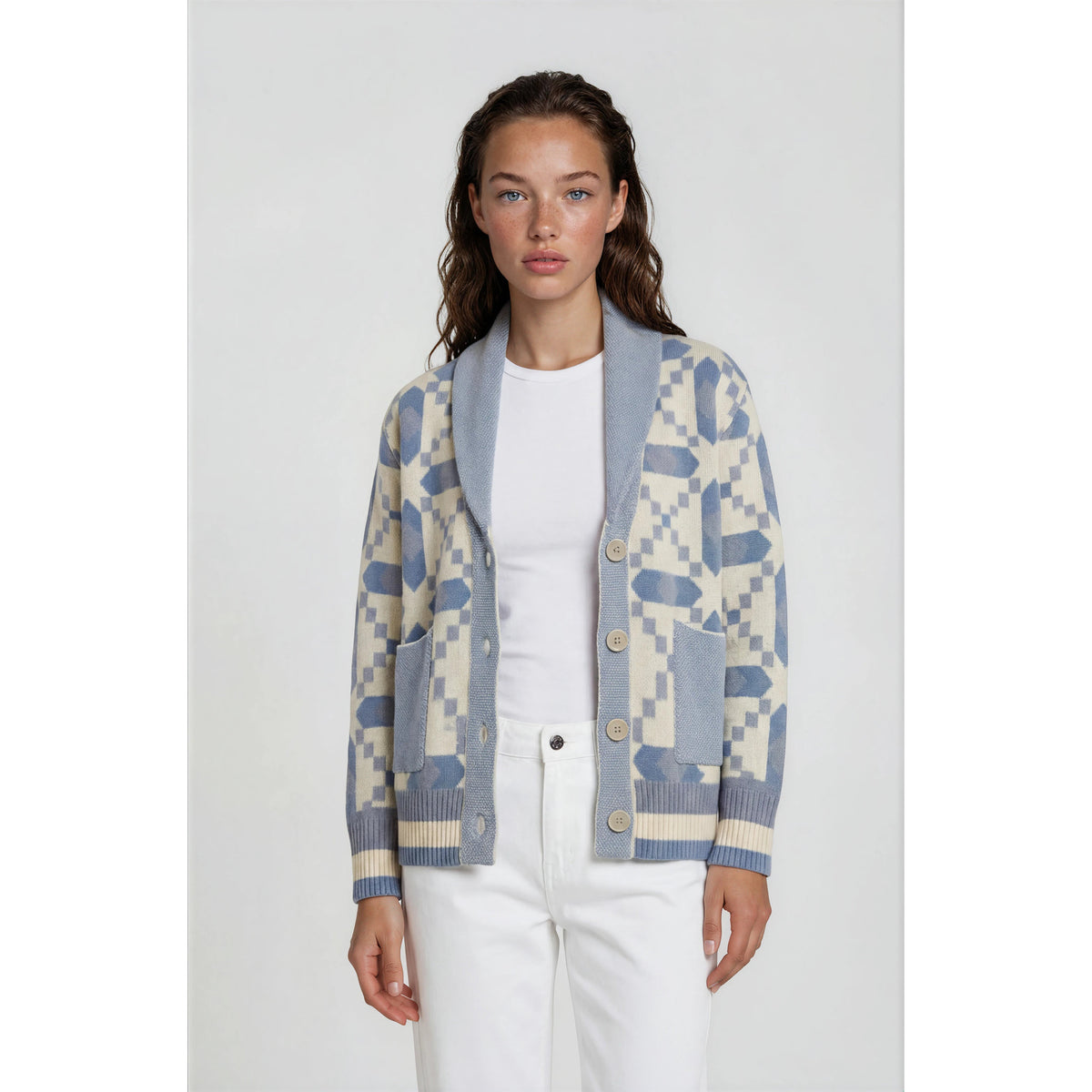 #color_Blue - White Multi