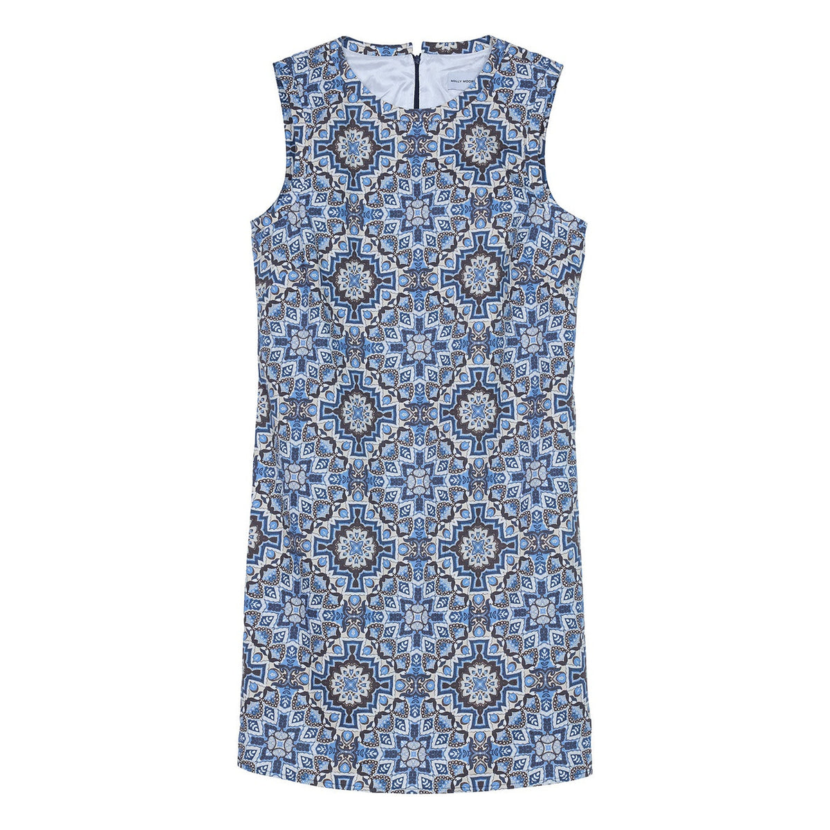 #color_Formentera Floral, Blue - Brown - Cream Multi