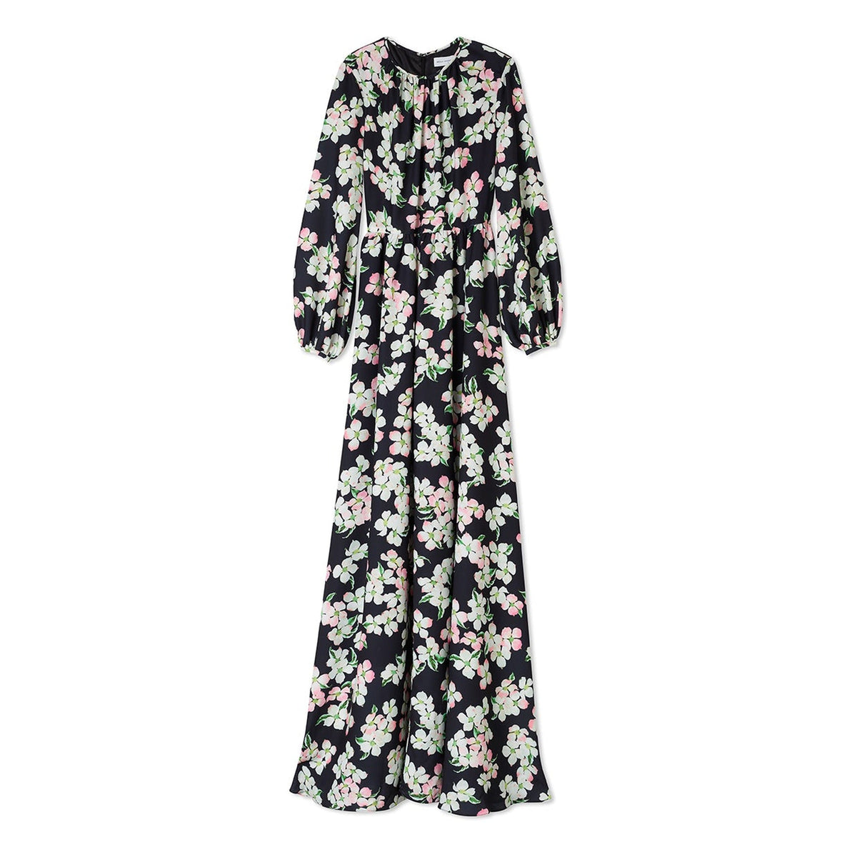 #color_Riviera Floral, Noir - Cream Multi