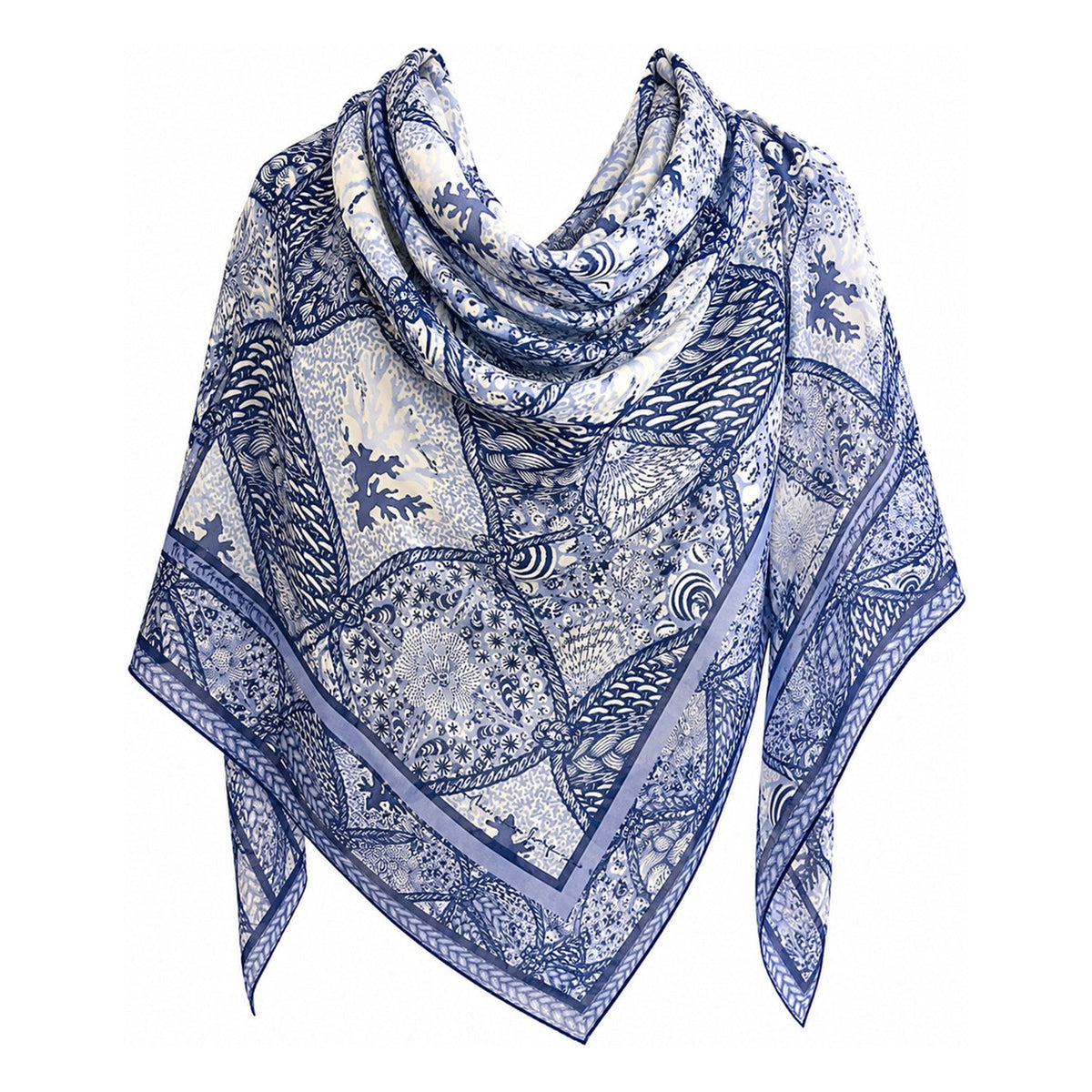 #color_Sankaty Floral, Blue - White Multi