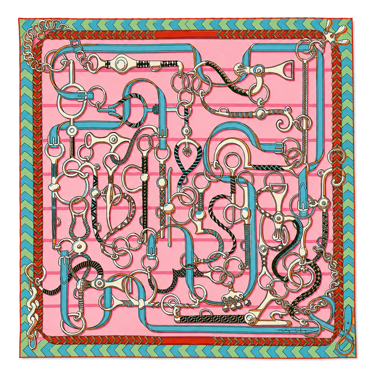#color_Bridle Print, Candy Multi