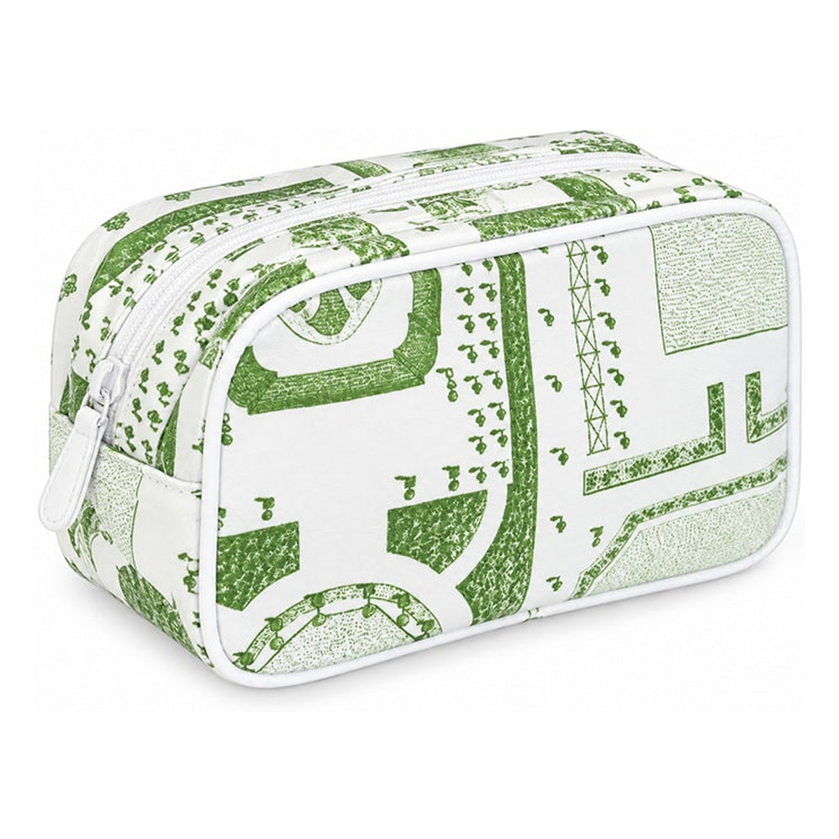 #color_Trianon Floral, Green - White Multi