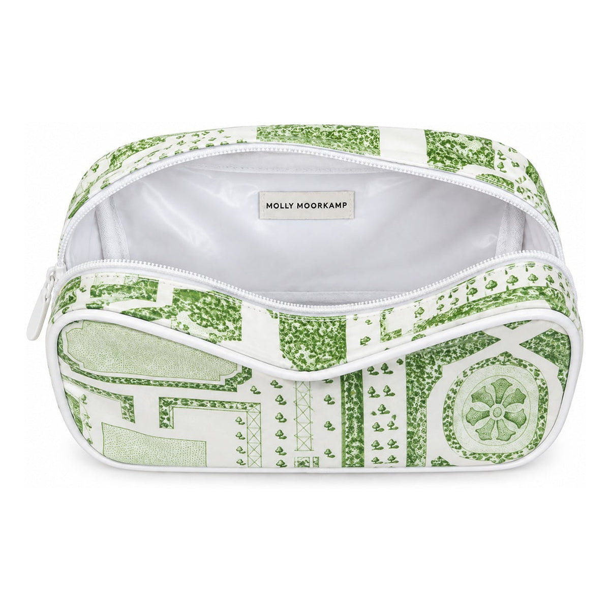 #color_Trianon Floral, Green - White Multi