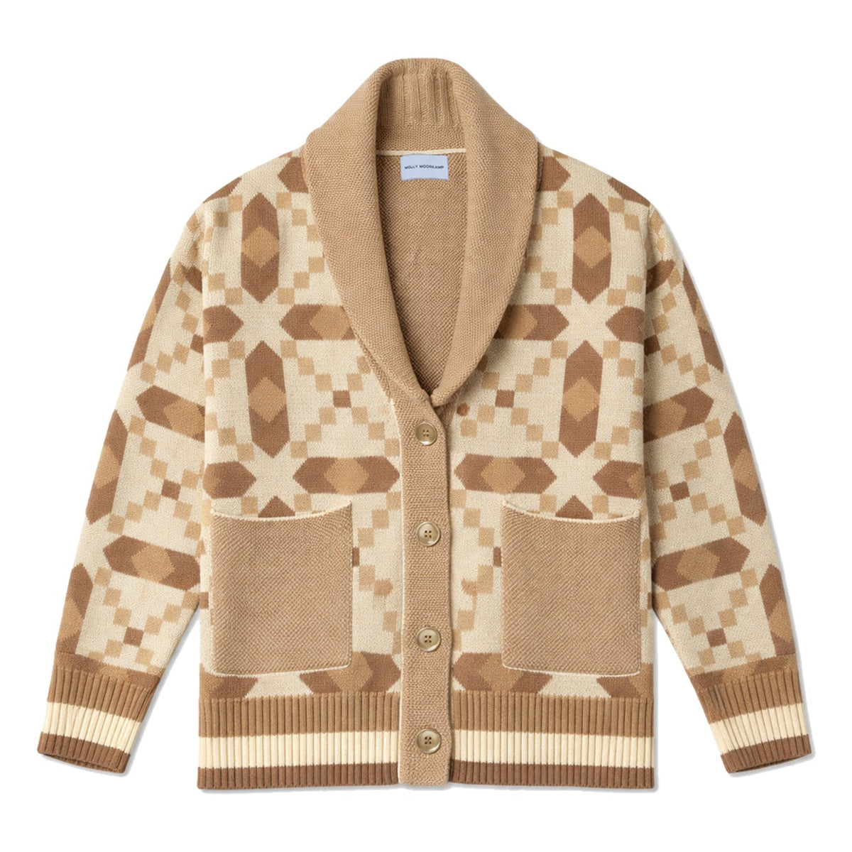 #color_Camel - White Multi