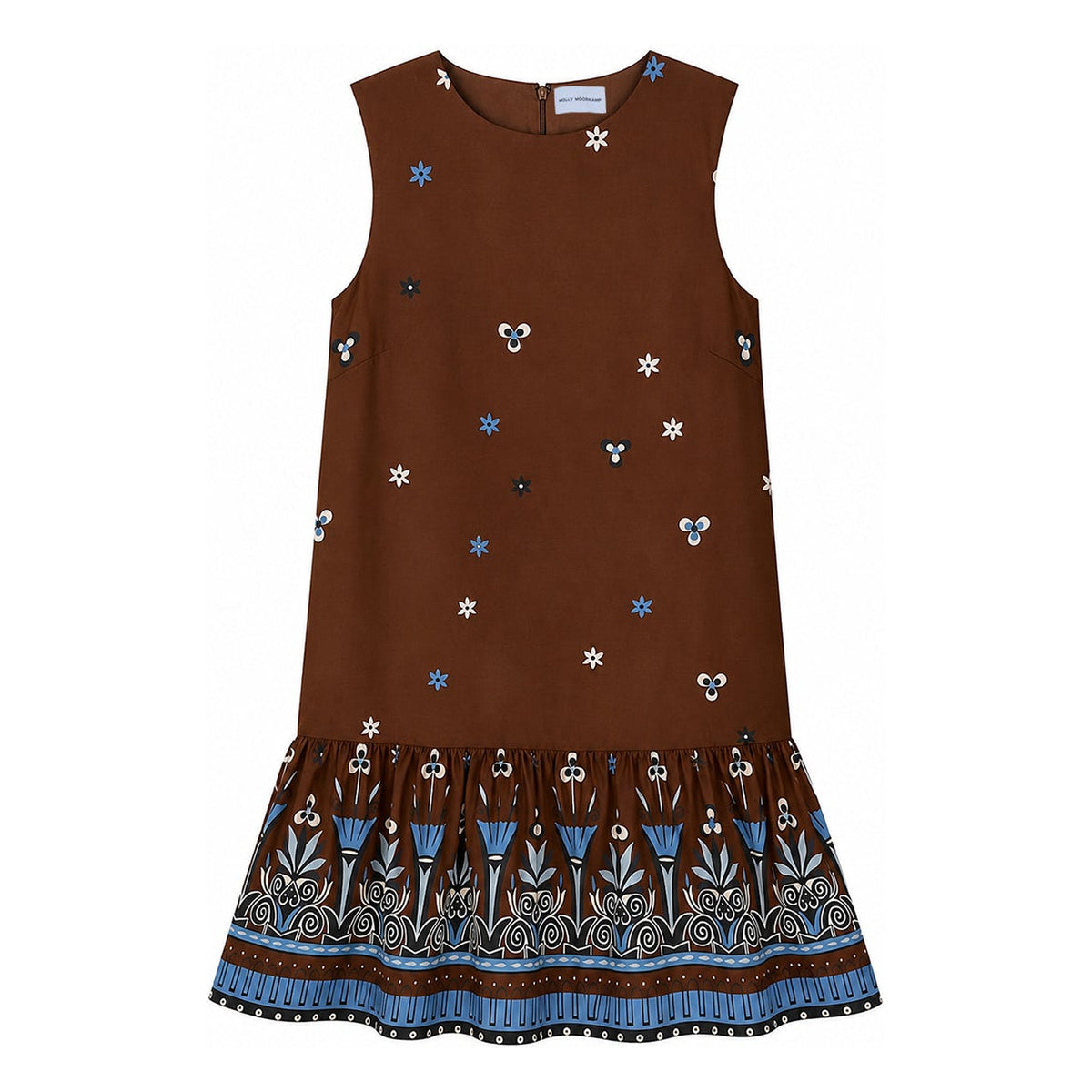 #color_Bonaparte Floral, Blue - Brown - Cream Multi