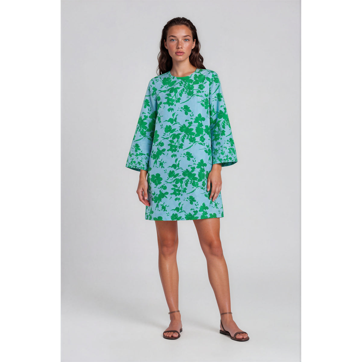 #color_Springtide Floral, Blue - Green Multi